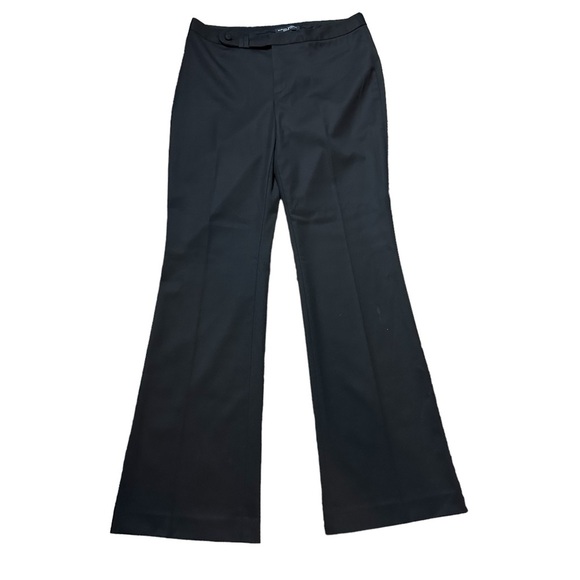 Banana Republic Womens Black Martin Fit Wool Blend Trouser Size 8‎ New - Picture 1 of 11
